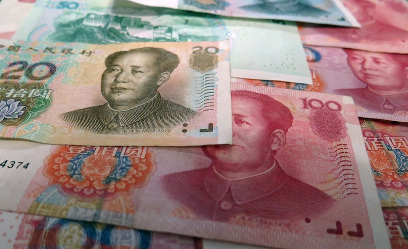billets  banque Chine